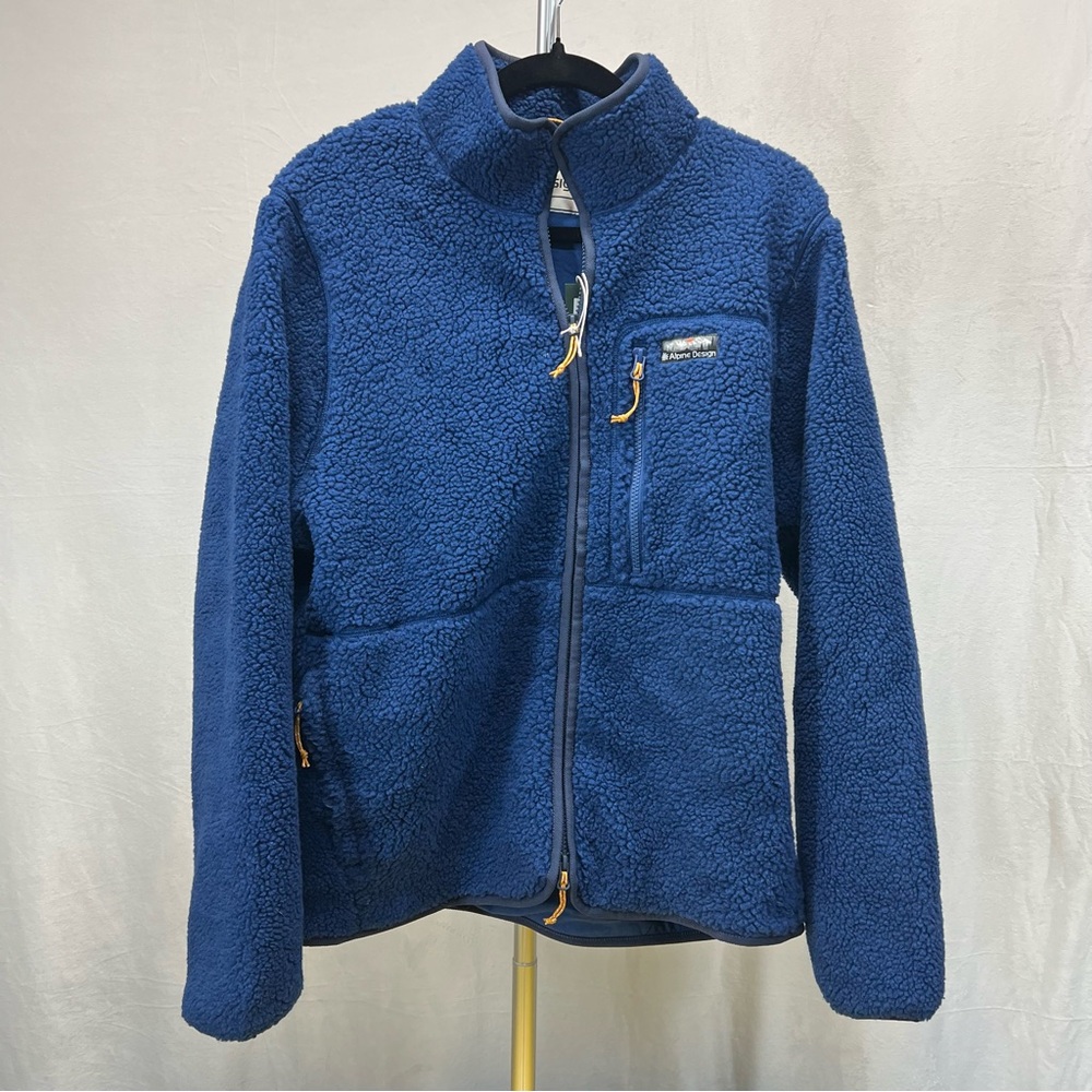 Alpine Design Men’s Mountain Lake Sherpa‎ Fleece Jacket Medium